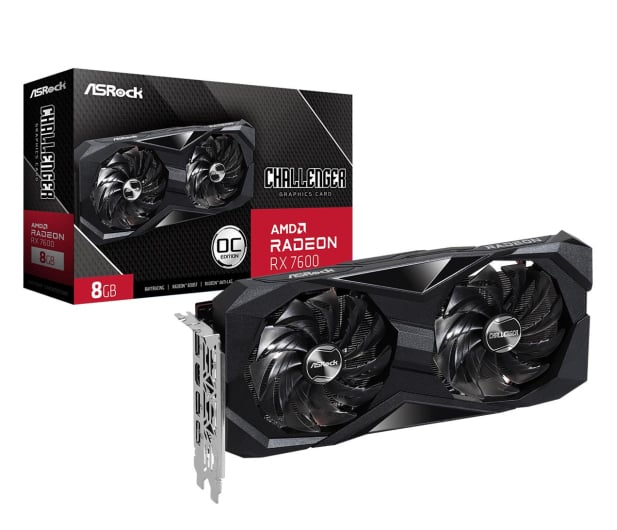 ASRock Radeon RX 7600 Challenger OC 8GB GDDR6 - 1190259 - zdjęcie